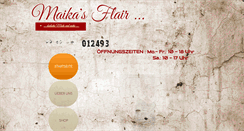 Desktop Screenshot of maikas-flair.com